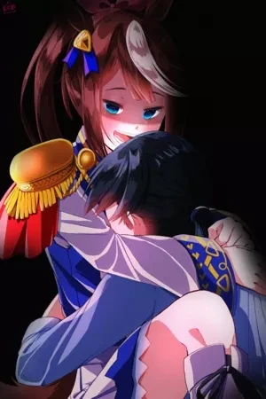 Portada de Teio y el entrenador... ¡qué yandere tan loca!