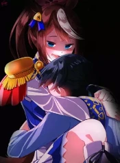 Teio y el entrenador... ¡qué yandere tan loca!